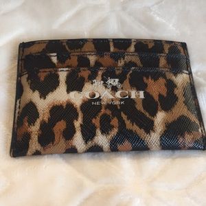 Coach card case